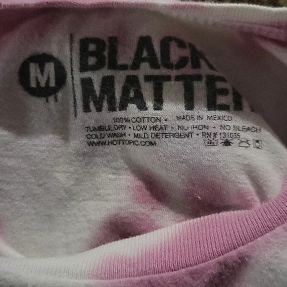 BLACK MATTER Tie Dye Alien T-Shirt - Picture 4 of 4